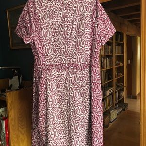 Boden summer printed dress, 14US